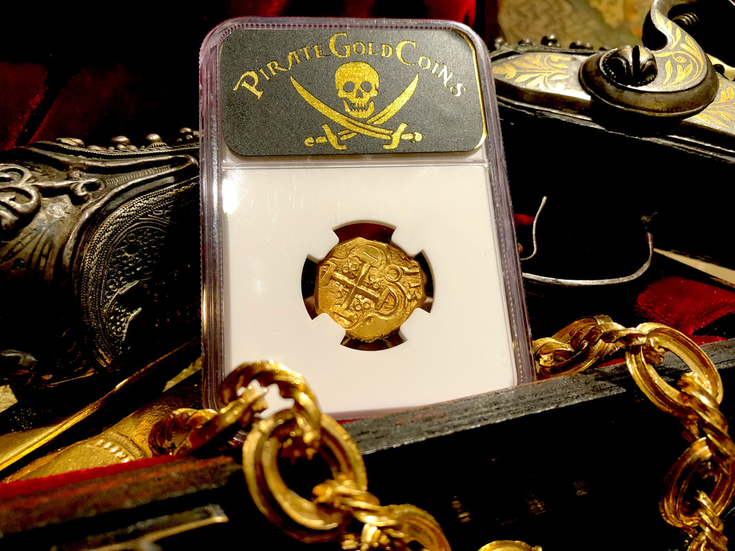 Colombia 2 Escudos 1713 "Finest Known - Dated!" 1715 Fleet Shipwreck NGC 63