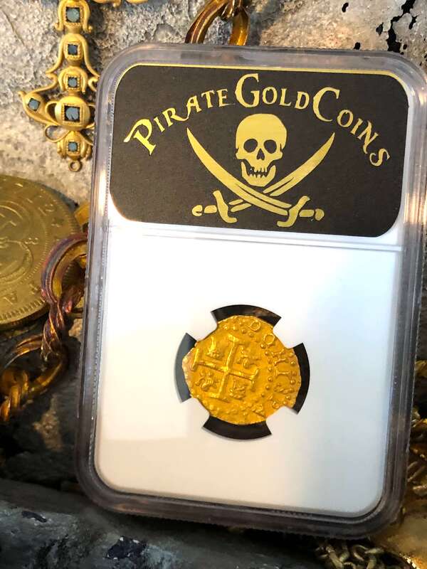 Peru 2 Escudos 1711 "From the 1715 Fleet Shipwreck" NGC 66 6