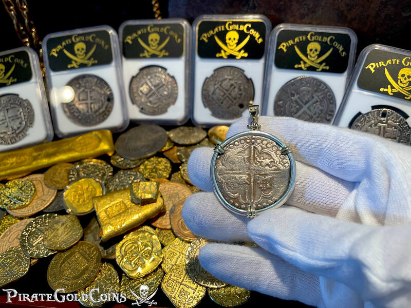 Bolivia 8 Reales 1629 "Panama Hoard" Pendant 3