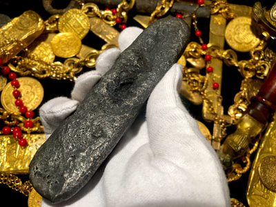 Silver Bar from Maravillas 1656 Shipwreck 570gms Shipwreck Treasure 4