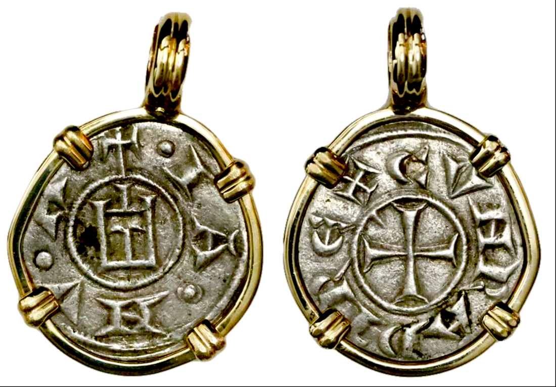 Italy Genoa 1093-1152AD "Crusader" Jewelry Pendant