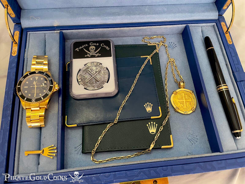 Spain 8 Reales 1556-98 "J.P. Morgan's Personal Coin!" from King Farouk of Egypt 35