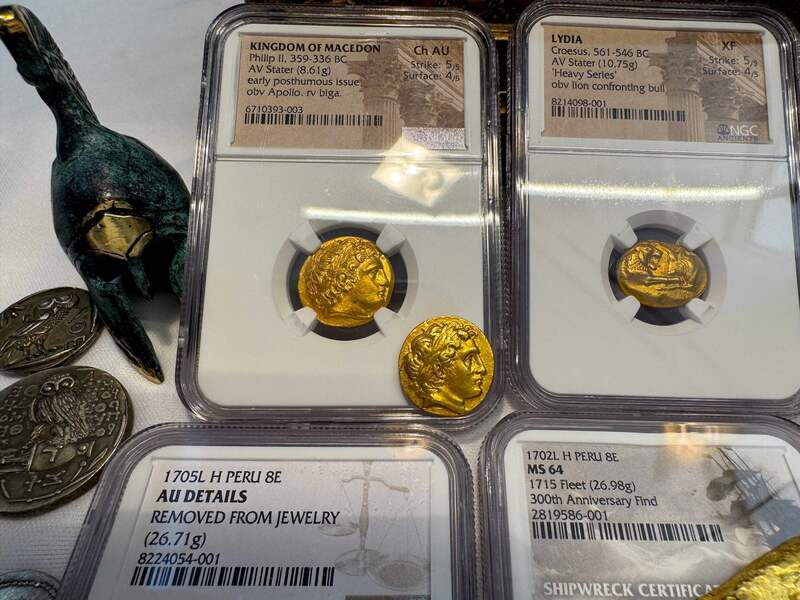 Kingdom of Macedon "Philip II" 359-336BC NGC CH AU 5x4 13