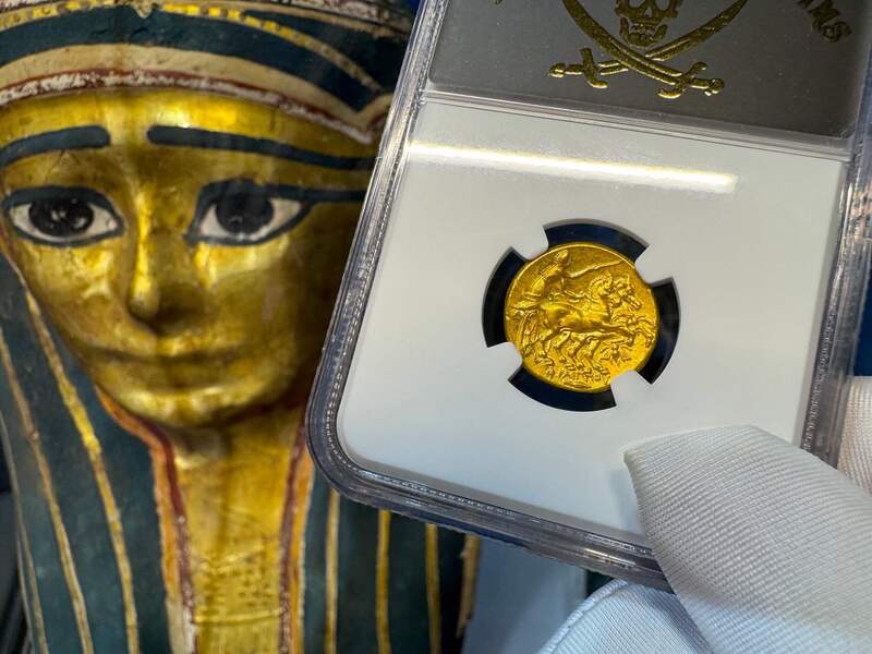 Kingdom of Macedon "Philip II" 359-336BC NGC CH AU 5x4 8