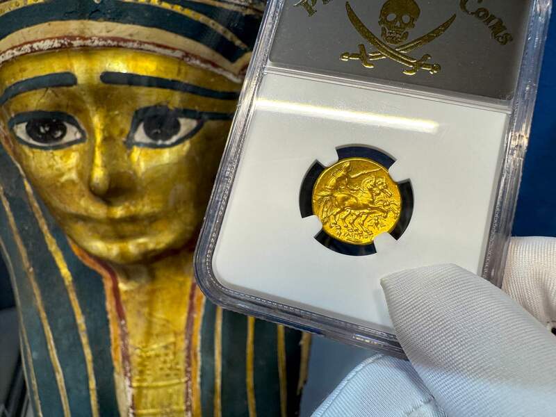 Kingdom of Macedon "Philip II" 359-336BC NGC CH AU 5x4 9