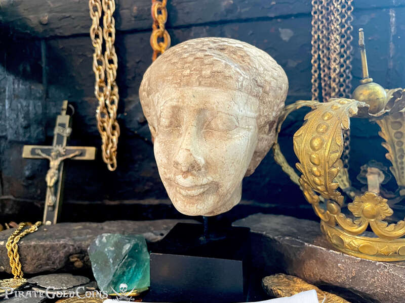 Ancient Egyptian Limestone Head of Man 600-300 BC 7