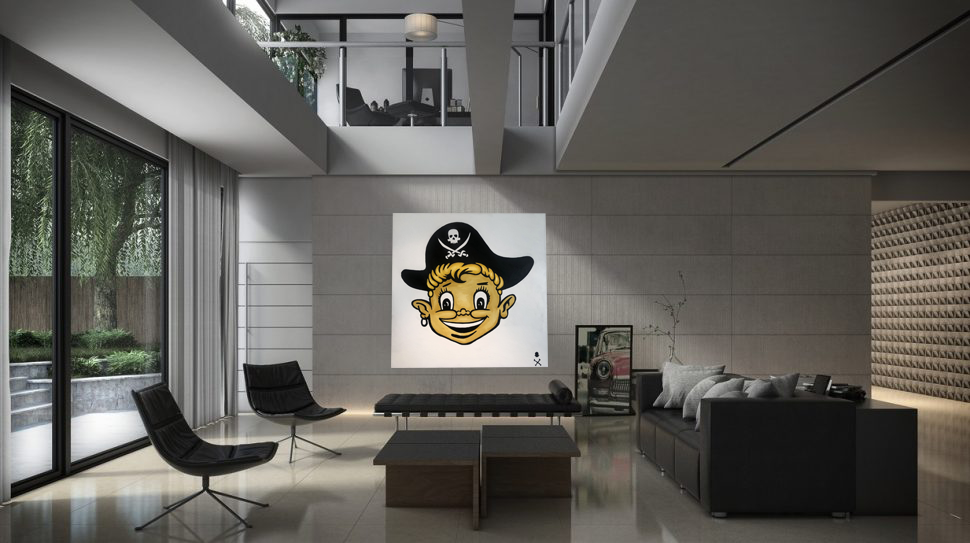 Treasure Paintings by JR Bissell: "Loot Boy" 6