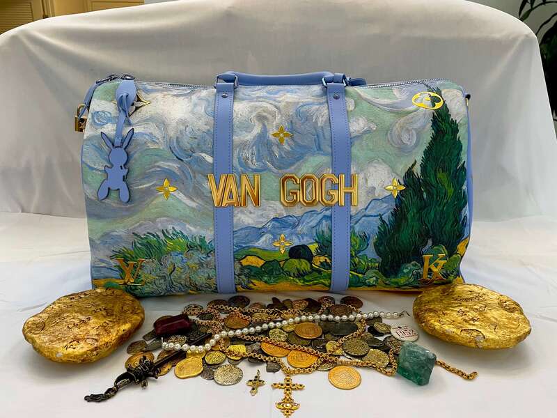 Louis Vuitton x Jeff Koons x Van Gogh 3