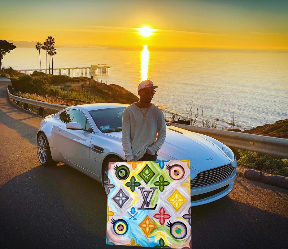 Treasure Paintings by JR Bissell  "LV ~ Life's Vogue" | JR Bissell