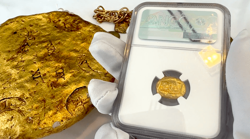 Lydia Stater 'First Gold Coinage' Heavy Weight NGC XF 5x3 5