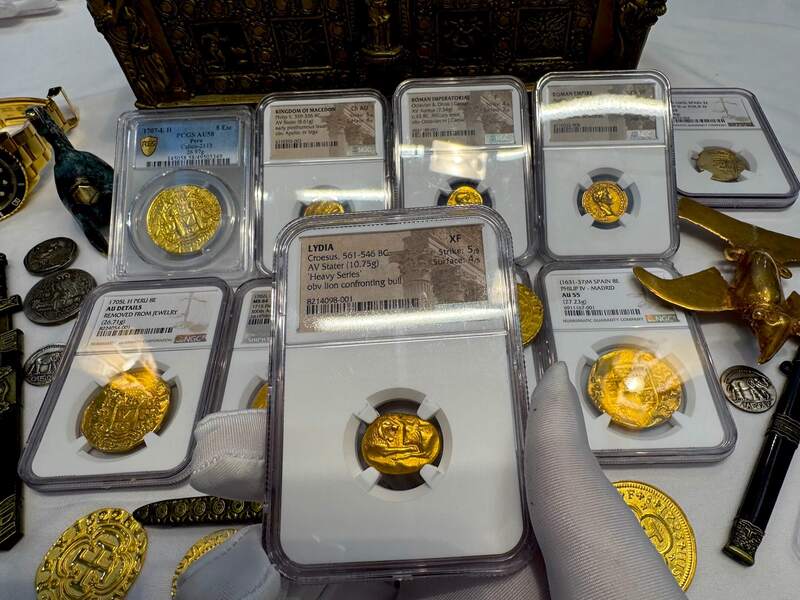 Lydia Stater Heavy Weight "World's First Gold Coinage" NGC XF 29