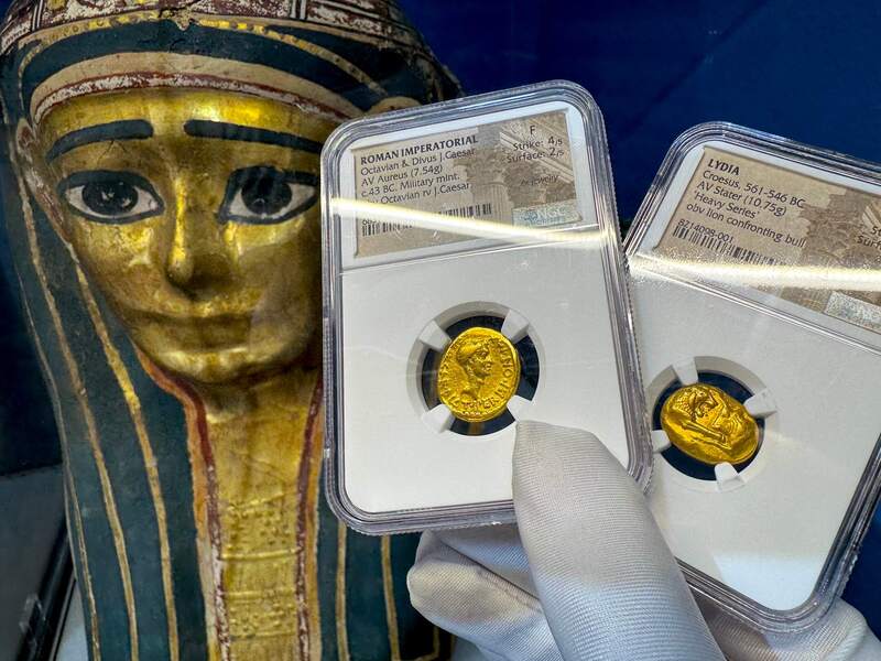 Lydia Stater Heavy Weight "World's First Gold Coinage" NGC XF 7