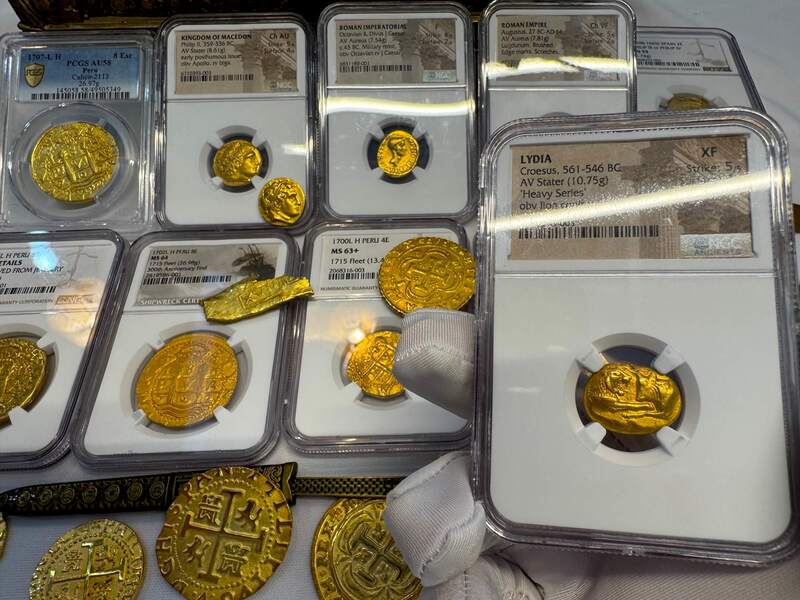 Lydia Stater Heavy Weight "World's First Gold Coinage" NGC XF 39