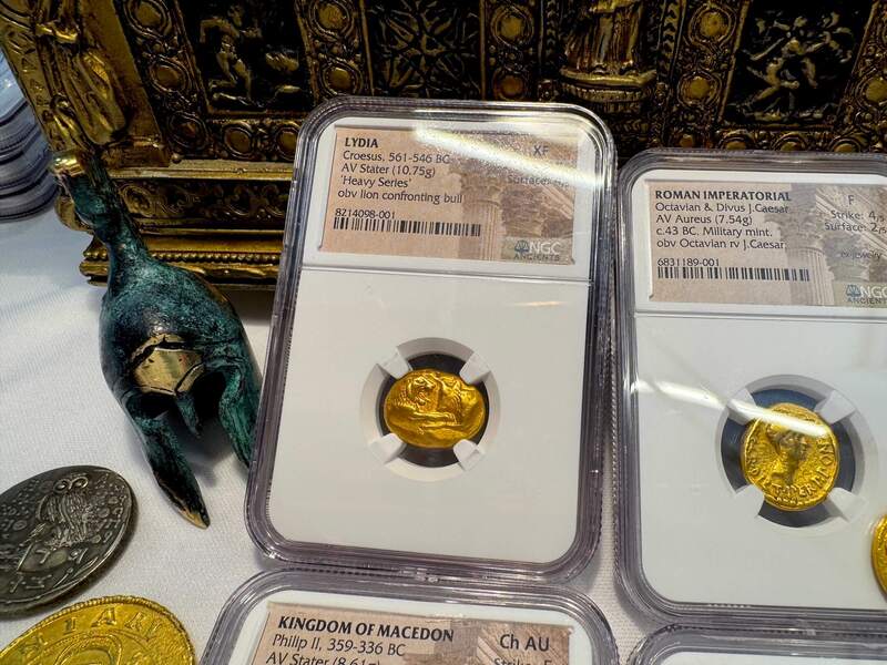 Lydia Stater Heavy Weight "World's First Gold Coinage" NGC XF 20