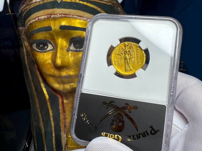 Kingdom of Macedon Distater "Alexander the Great" NGC AU 5x2 20