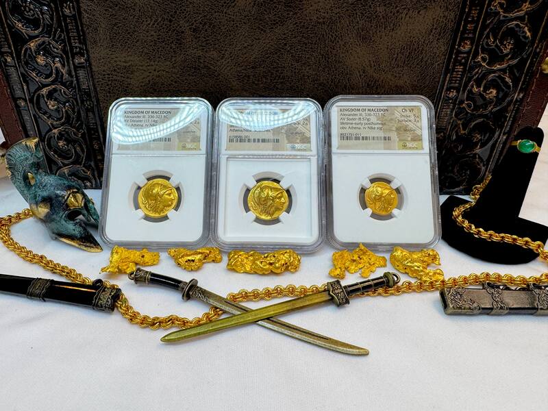 Kingdom of Macedon Distater "Alexander the Great" NGC AU 5x2 14