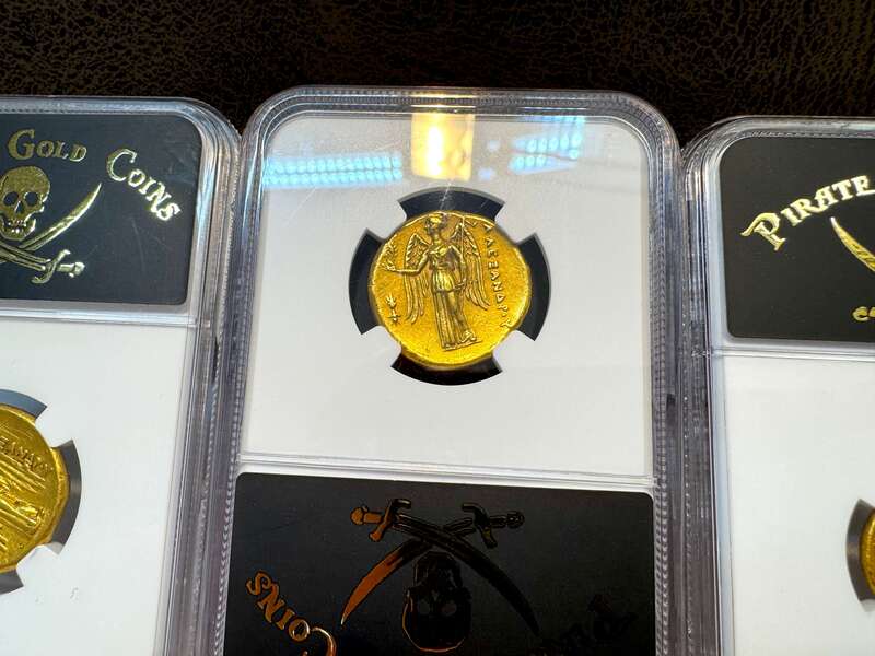 Kingdom of Macedon Distater "Alexander the Great" NGC AU 5x2 6