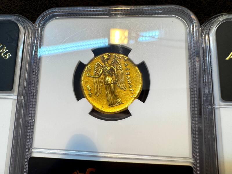 Kingdom of Macedon Distater "Alexander the Great" NGC AU 5x2 18