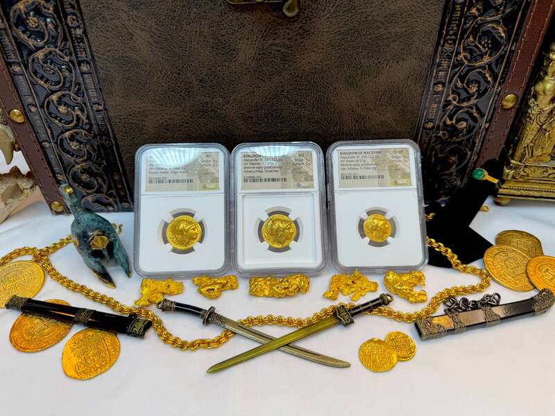 Kingdom of Macedon Distater "Alexander the Great" NGC AU 5x2 49