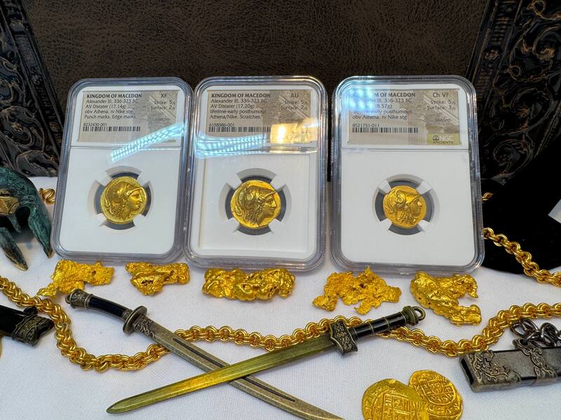 Kingdom of Macedon Distater "Alexander the Great" NGC AU 5x2 52