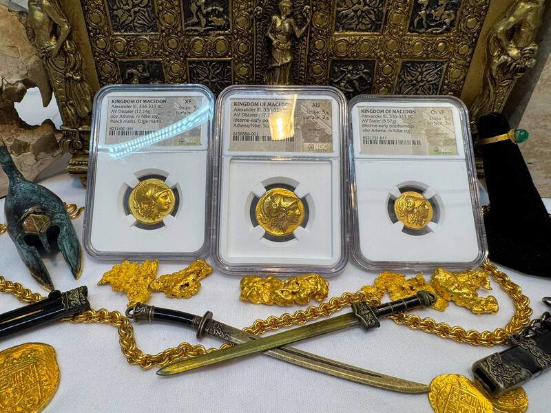 Kingdom of Macedon Distater "Alexander the Great" NGC AU 5x2 72