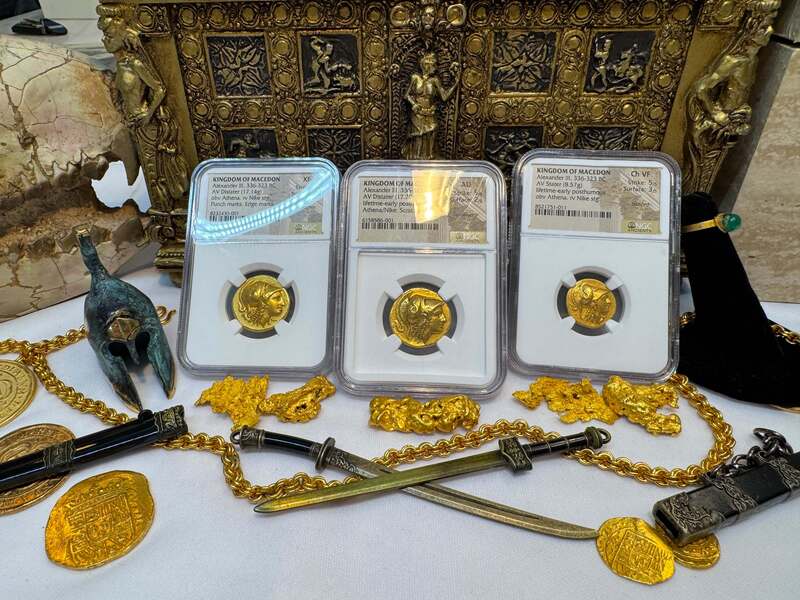 Kingdom of Macedon Distater "Alexander the Great" NGC AU 5x2 41