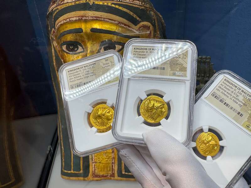 Kingdom of Macedon Distater "Alexander the Great" NGC AU 5x2 31