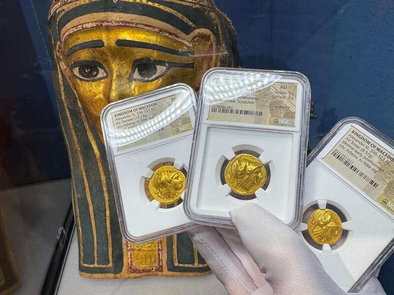 Kingdom of Macedon Distater "Alexander the Great" NGC AU 5x2 30