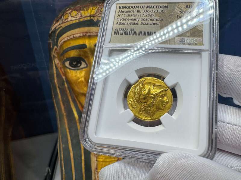 Kingdom of Macedon Distater "Alexander the Great" NGC AU 5x2 24