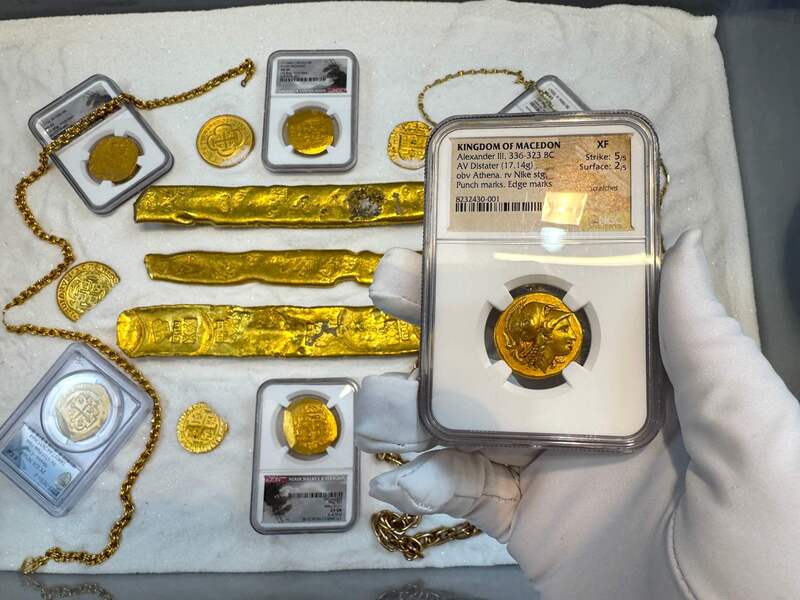 Kingdom of Macedon Distater "Alexander the Great" NGC XF 5x2 37