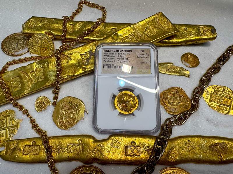 Kingdom of Macedon Distater "Alexander the Great" NGC XF 5x2 47