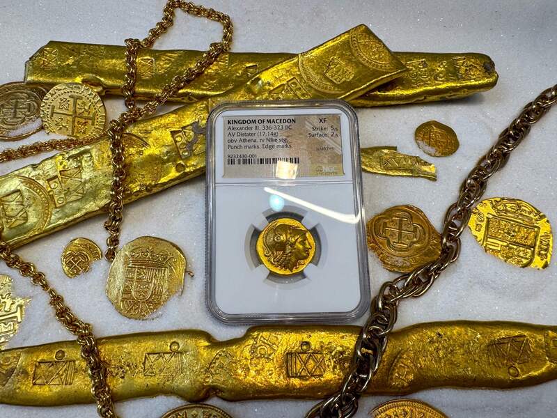 Kingdom of Macedon Distater "Alexander the Great" NGC XF 5x2 43