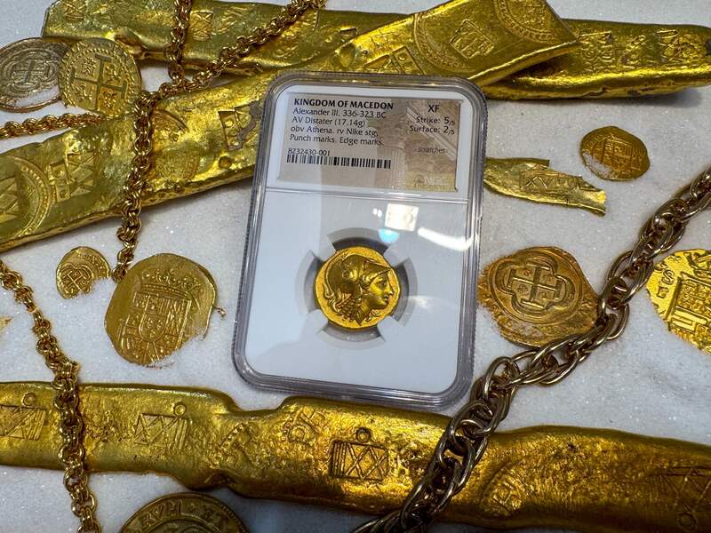 Kingdom of Macedon Distater "Alexander the Great" NGC XF 5x2 44