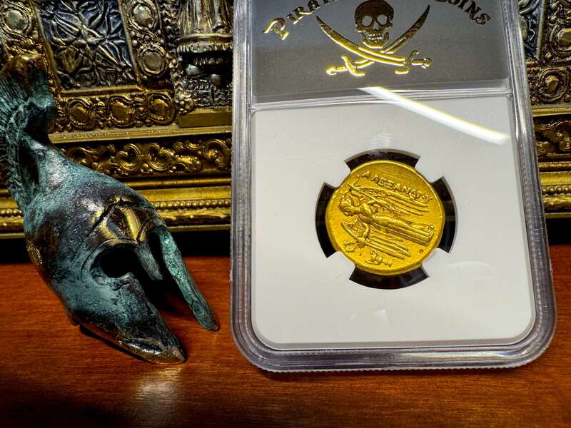 Kingdom of Macedon Distater "Alexander the Great" NGC XF 5x2 16