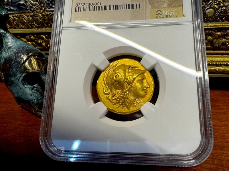 Kingdom of Macedon Distater "Alexander the Great" NGC XF 5x2 14