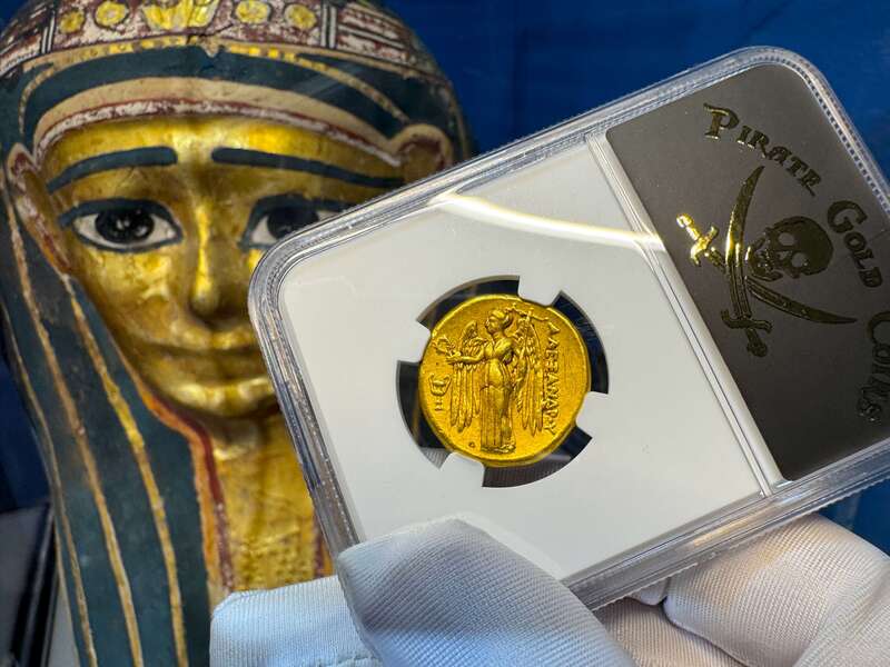 Kingdom of Macedon Distater "Alexander the Great" NGC XF 5x2 7