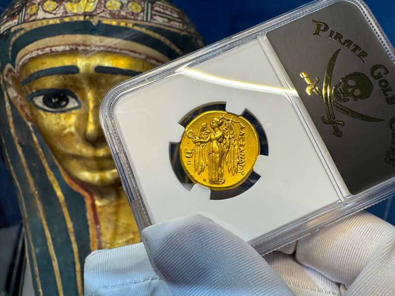 Kingdom of Macedon Distater "Alexander the Great" NGC XF 5x2 6