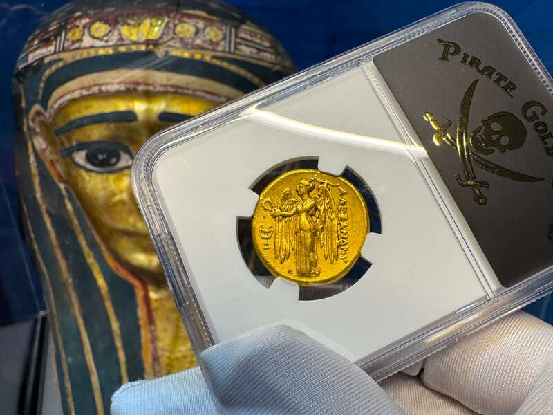 Kingdom of Macedon Distater "Alexander the Great" NGC XF 5x2 19