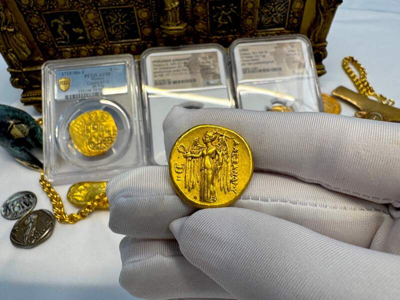 Kingdom of Macedon Distater "Alexander the Great" NGC XF 5x2 21