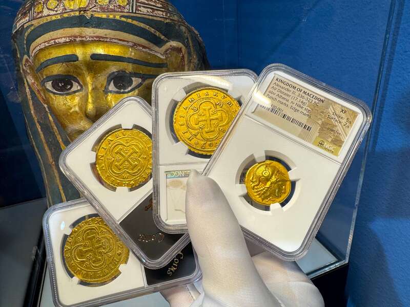 Kingdom of Macedon Distater "Alexander the Great" NGC XF 5x2 30