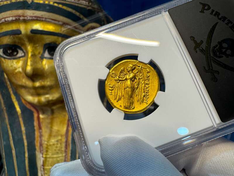 Kingdom of Macedon Distater "Alexander the Great" NGC XF 5x2 18