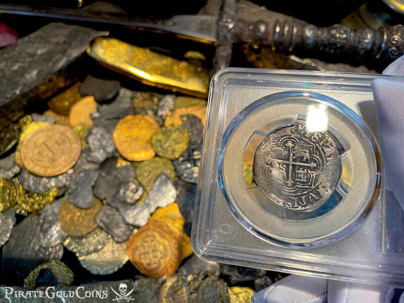 Mexico 2 Reales 1598-1606 "Atocha 1622 Shipwreck" PCGS 20 8