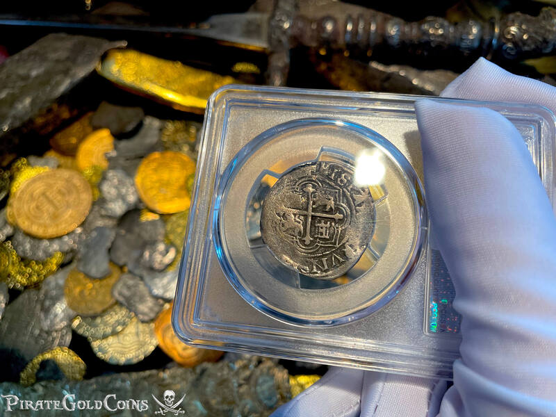 Mexico 2 Reales 1598-1606 "Atocha 1622 Shipwreck" PCGS 20 10