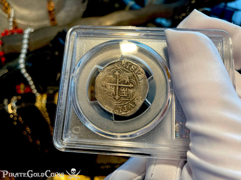 Mexico 2 Reales 1598-1606 "Atocha 1622 Shipwreck" PCGS 20 11