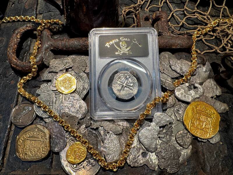 Mexico 2 Reales 1610-13 "Atocha 1622 Shipwreck" PCGS VF 20