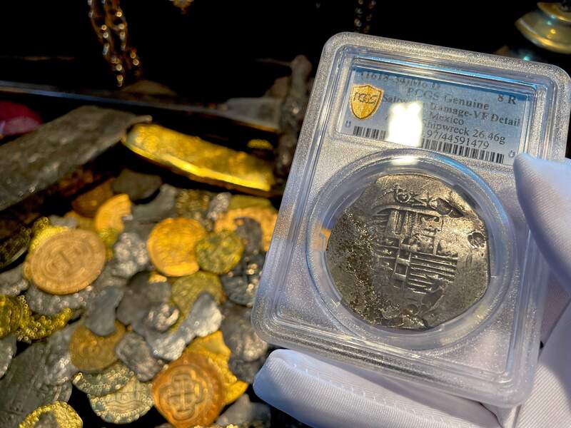 Mexico 8 Reales 1618-1634 "Atocha 1622 Shipwreck" Grade 1 8