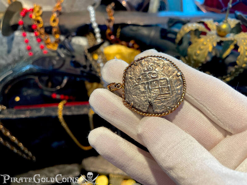 Mexico 4 Reales 1620 "Dated! From the Atocha 1622 Shipwreck" Pendant 2