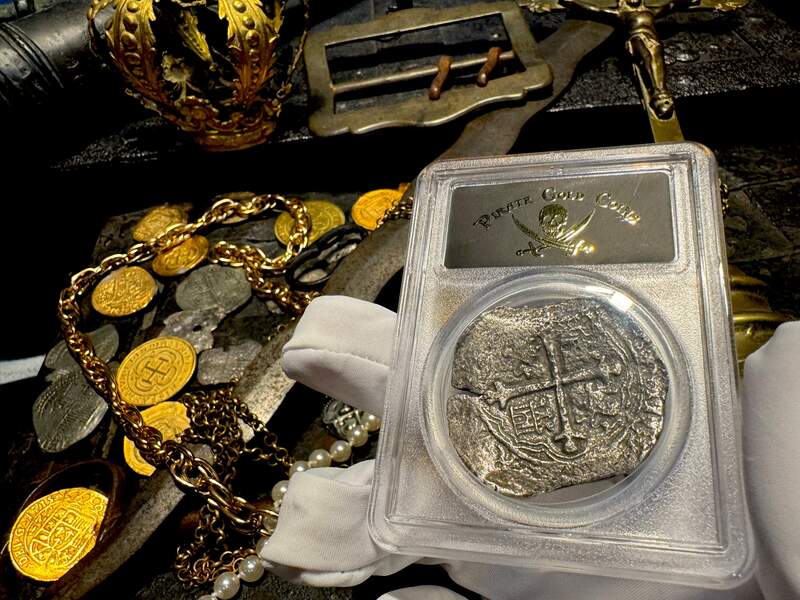 Mexico 8 Reales 1620 "Atocha 1622 Shipwreck" PCGS XF 10