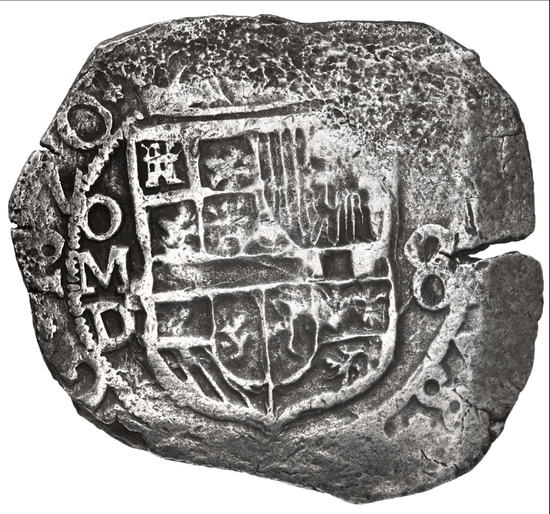Mexico 8 Reales 1620 "Atocha 1622 Shipwreck" PCGS XF 5