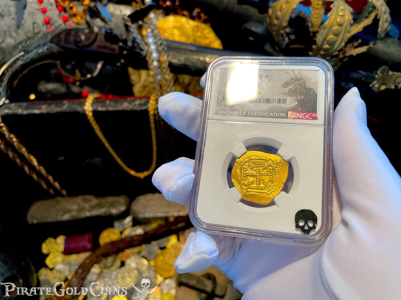 Mexico 8 Escudos 1679-99 "Jeweled Cross- Finest Known" NGC 63 2